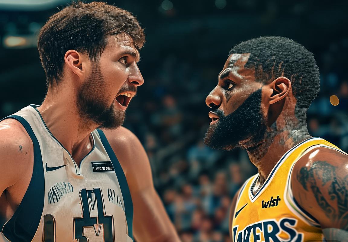 湖人VS独行侠：詹姆斯戴维斯碾压东契奇欧文，胜负早已失去悬念